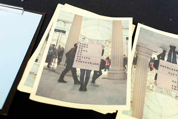 Antimuseo and Nadie, Nunca, Nada, No: Printing Show CIIA nº1: Arte y Delito Antimuseo and Nadie, Nunca, Nada, No: Printing Show CIIA nº1: Arte y Delito
