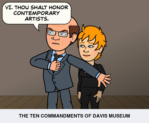 Thou shalt honor contemporary artists