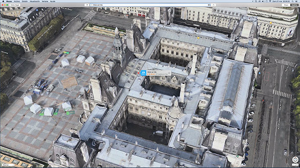 La Galerie Légitime 2.0: Hôtel de Ville by Apple Maps