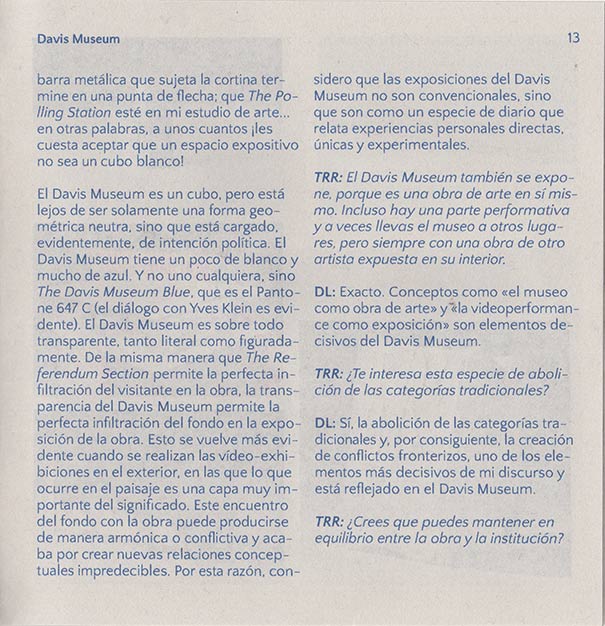 CIIA, Centro de Investigación sobre la Institucionalidad del Arte, Antimuseo