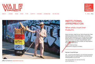 Institutional Appropiation, VALF - Visual Arts Latino Freezine
